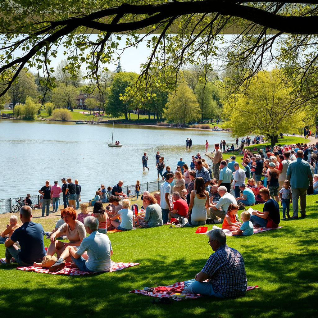 May Day Madness at South Norwood Lake, Mon May 4